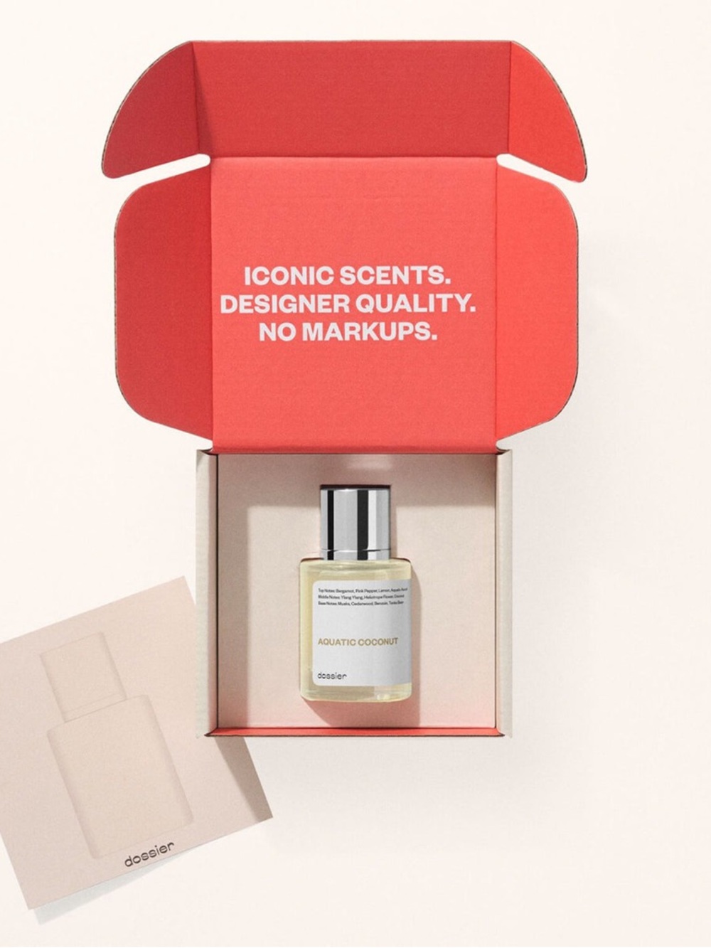 DOSSIER AQUATIC COCONUT EDP Maison Margiela BEACH WALK Inspo F/S NEW/SEALED BOX! - Picture 3 of 9
